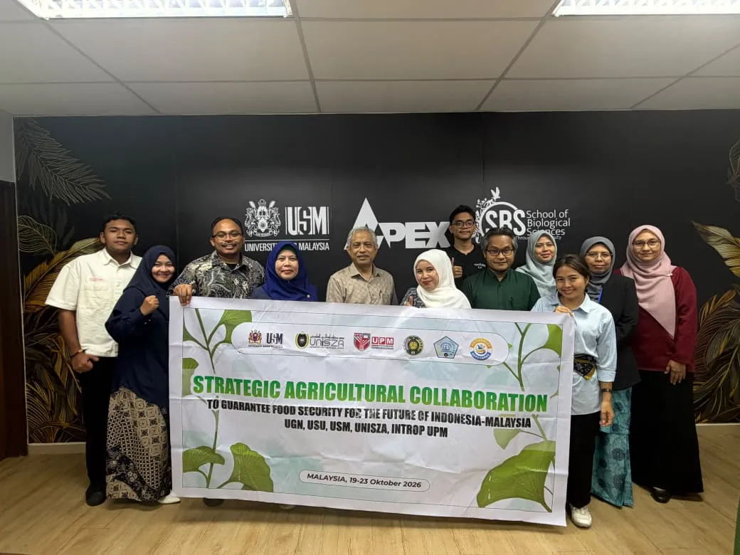 UGN, USU, Dan USM Kolaborasi Bangun Ketahanan Pangan Indonesia–Malaysia