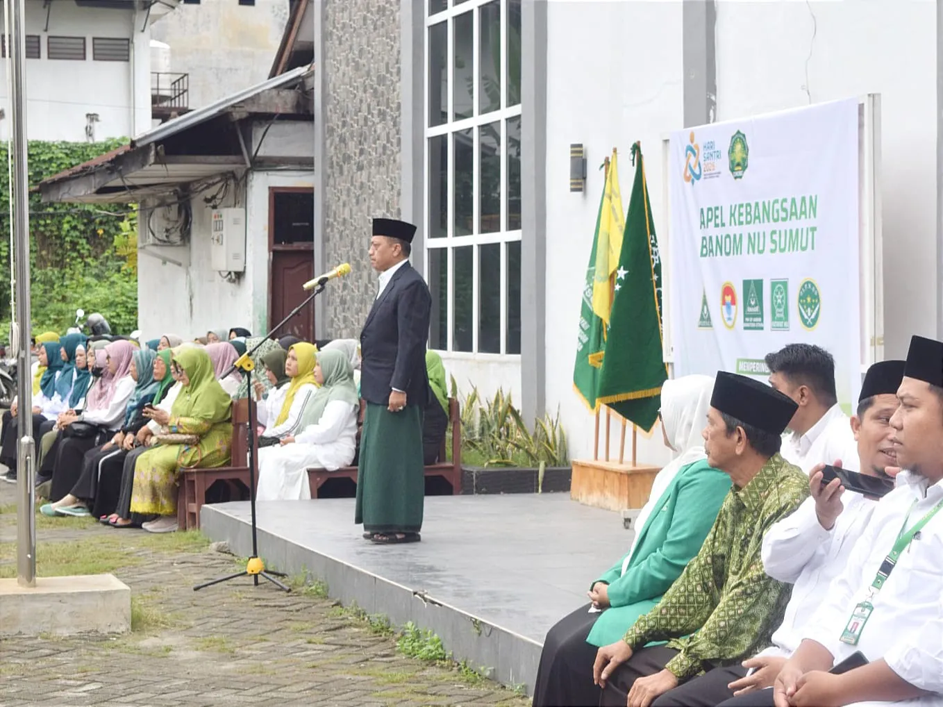 Ketua PWNU Sumut Pimpin Apel Hari Santri Nasional 2026 di UNUSU