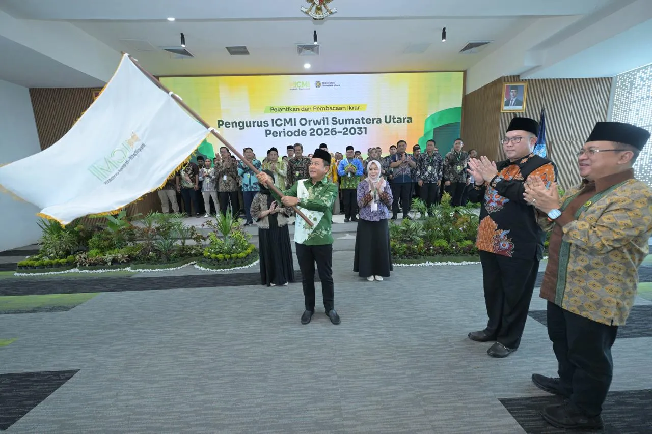 Prof Muryanto Amin Pimpin ICMI Sumut, Perkuat Kontribusi Cendekiawan Untuk Umat
