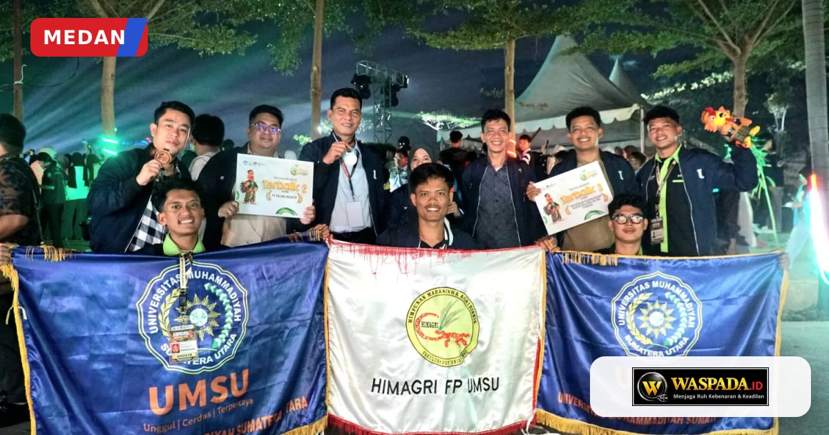 Sign Waspada UMSU Raih Dua Penghargaan Di Abdidaya PPK Ormawa 2026 | Waspada
