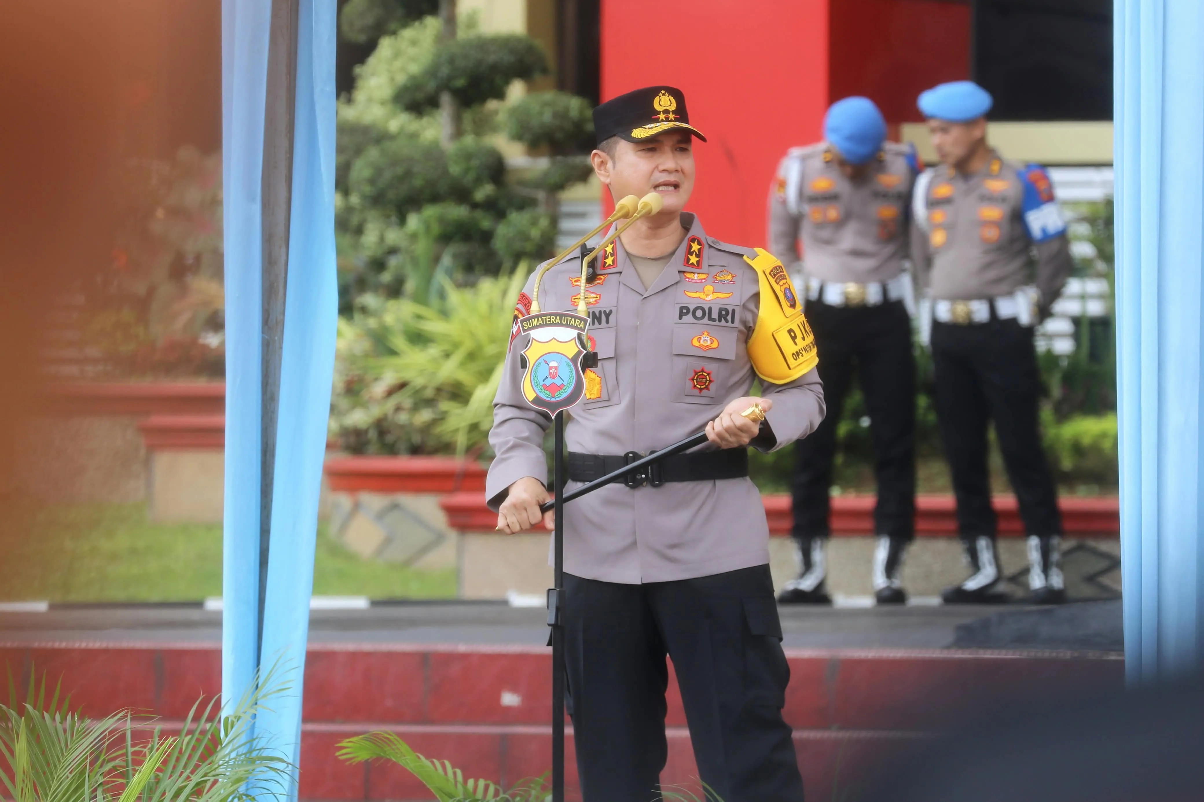 Operasi Patuh Toba Digelar, Kapoldasu Ingatkan Keselamatan Berlalu Lintas Tanggung Jawab Bersama