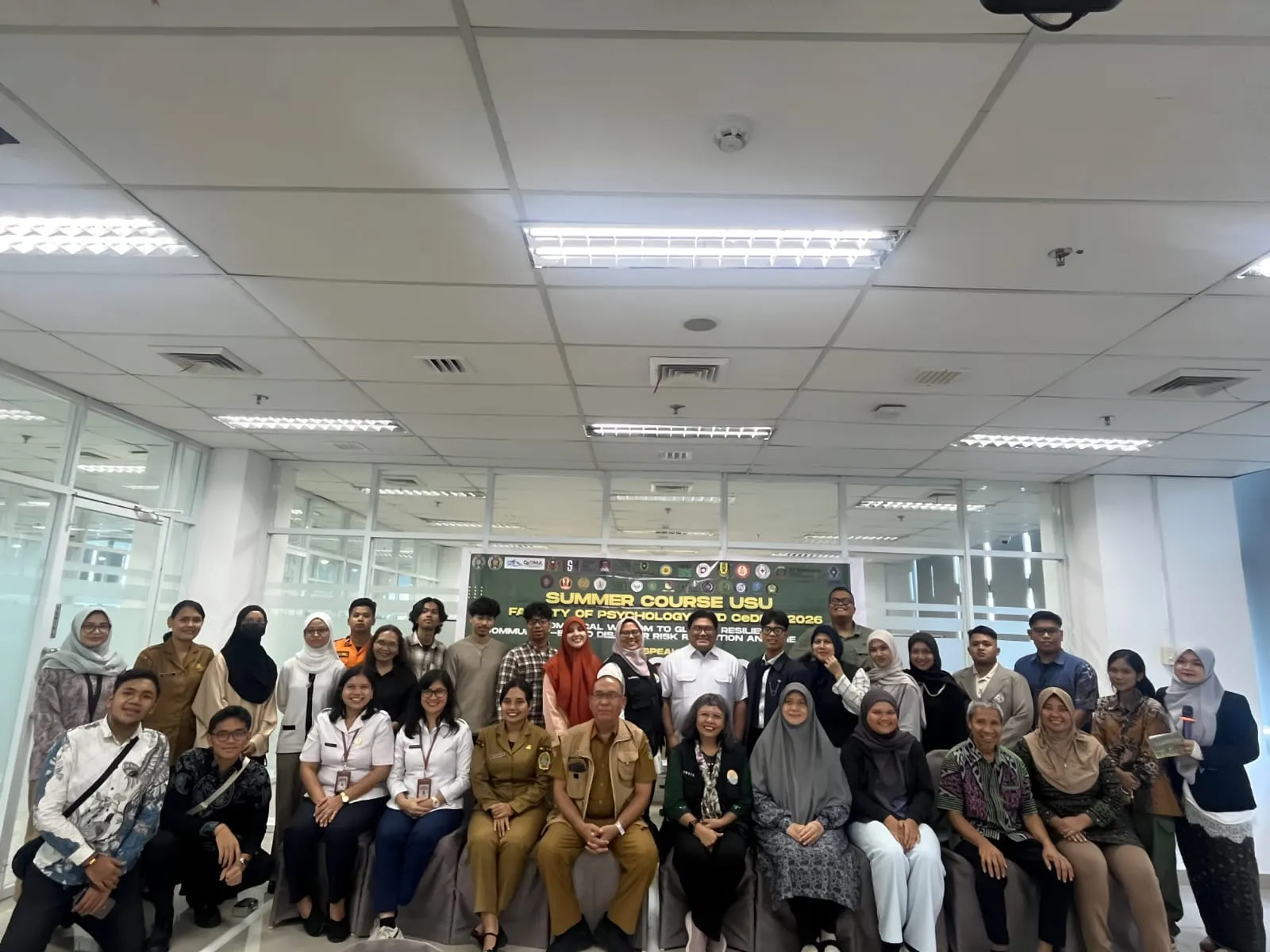 Summer Course Psikologi Dan CeDMA USU Perkuat Ketahanan Bencana Berbasis Komunitas