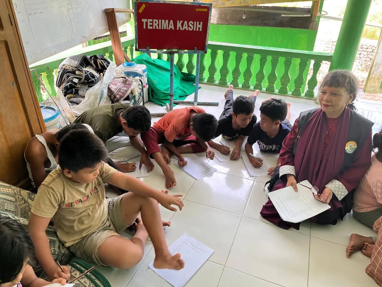 USU Perkuat Kesiapsiagaan Bencana Keluarga Di Aek Ngadol