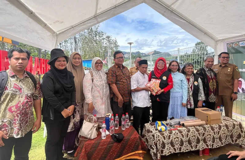 USU Dampingi Warga Terdampak Bencana Di Garoga