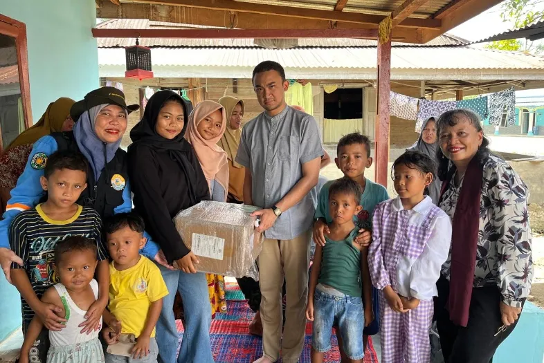 USU Dampingi Warga Terdampak Bencana Di Garoga