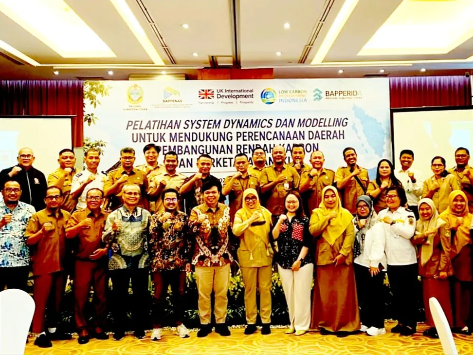 Rancang Pembangunan Hijau, Bapperida Sumut Bekali Perencana Lewat Pelatihan System Dynamics