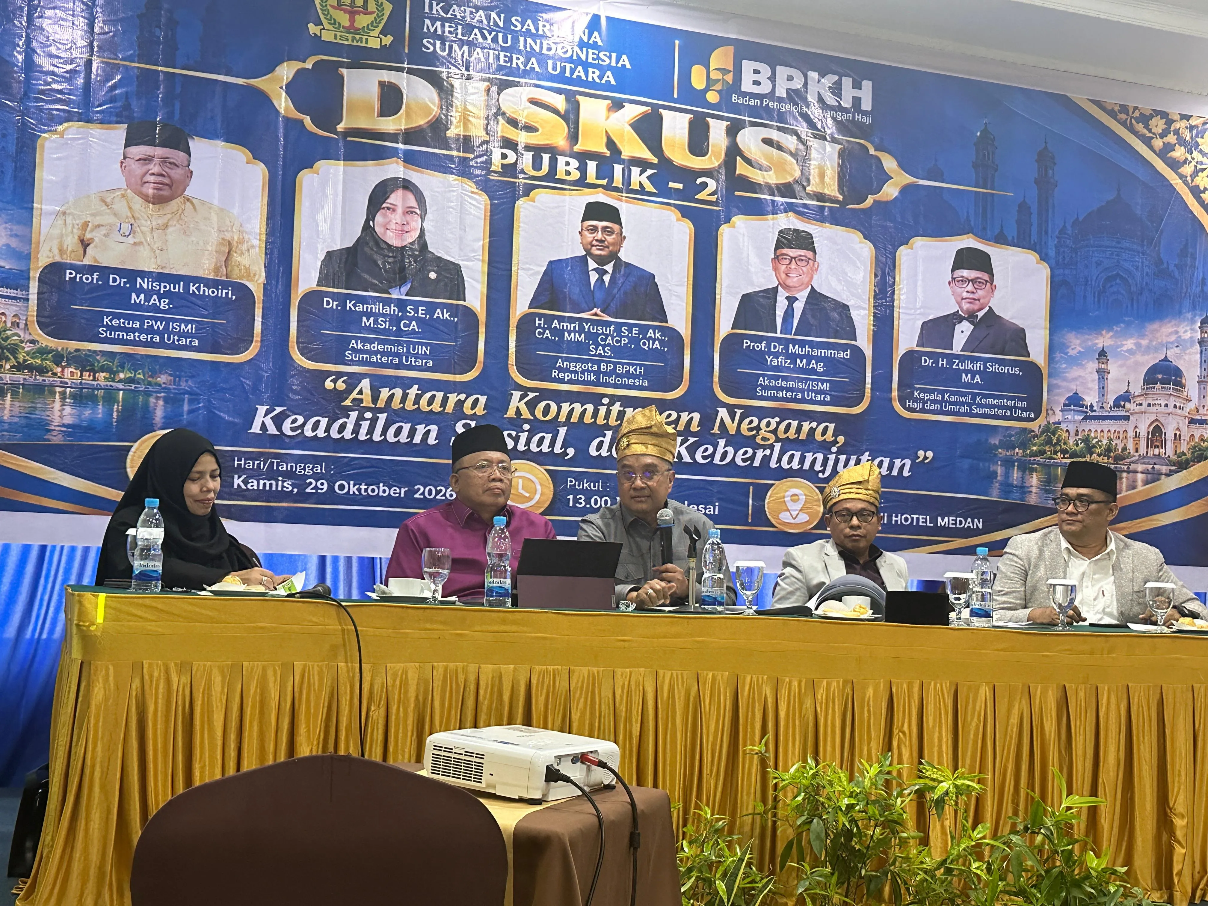 ISMI Sumut-BPKH Dorong Tata Kelola Dana Haji Berkelanjutan Dan Berkeadilan Bagi Calhaj