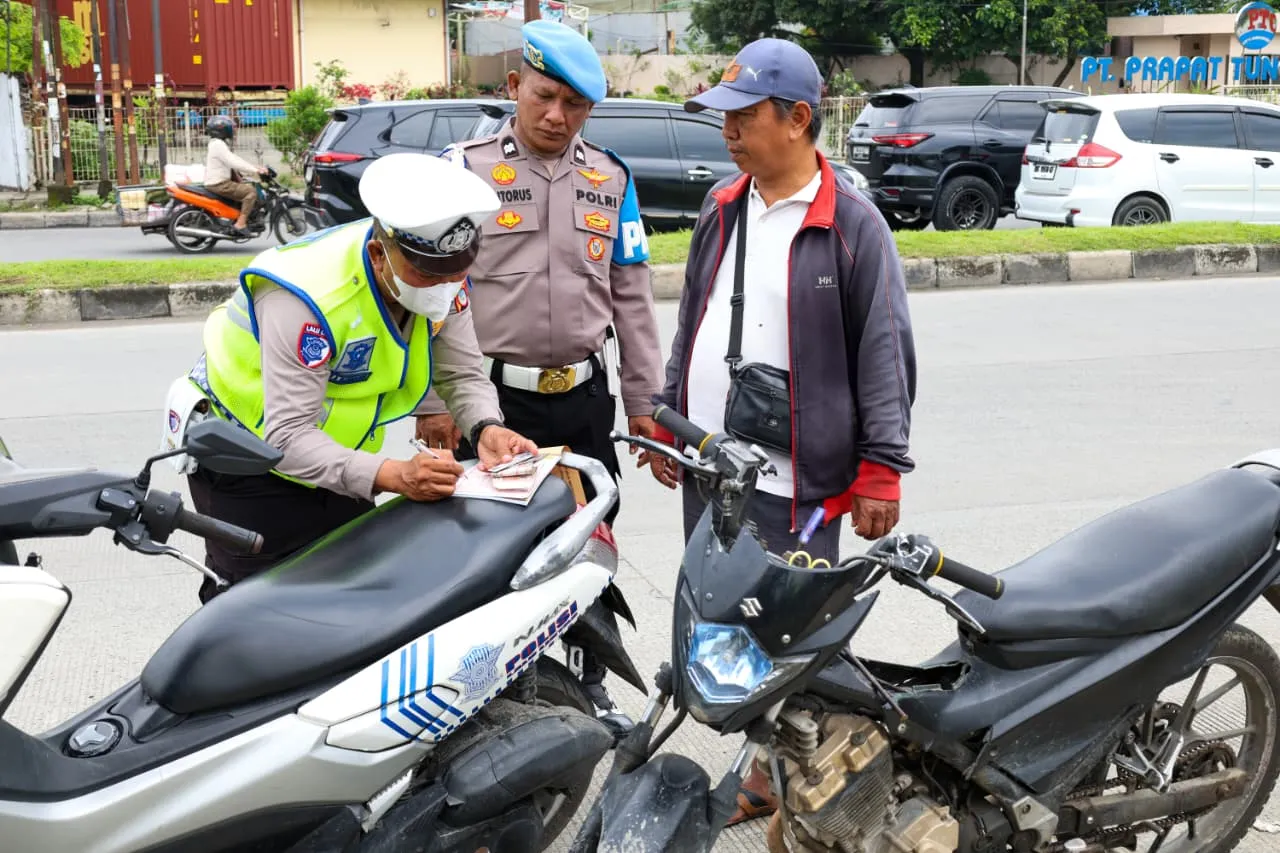 Polda Sumut Catat 2.715 Penindakan Pada Hari Ke Tiga Ops Patuh Toba 2026