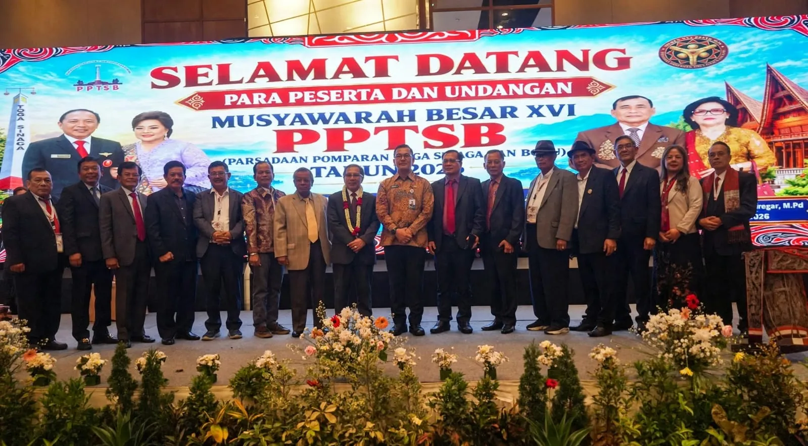 Mubes XVI PPTSB 2026 Resmi Dibuka di Medan, Ketua Umum Edison Sinaga: Kita Satu Juta Jiwa, Kekuatan Besar Bangsa!