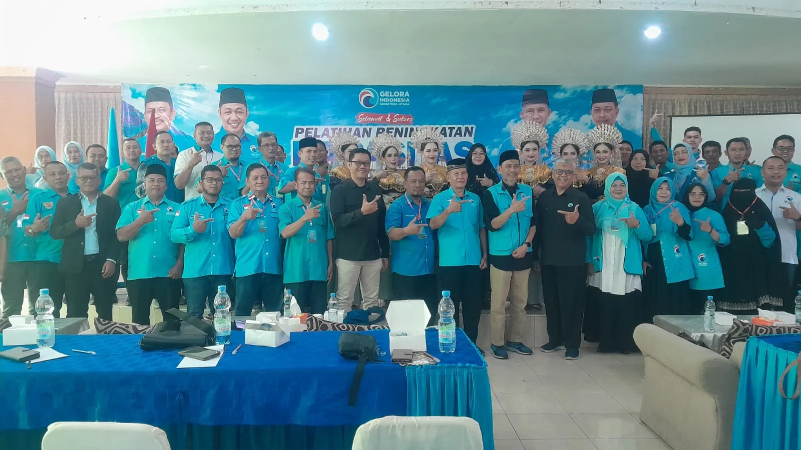Partai Gelora Sumut Perkuat Kapasitas Pimpinan Daerah