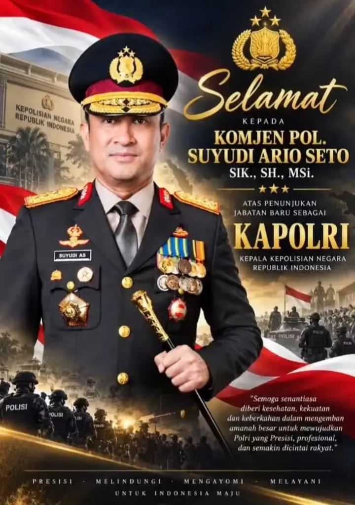 BREAKING NEWS: DPR Setujui Komjen Suyudi Ario Seto Jadi Kapolri Baru Gantikan Listyo Sigit Prabowo