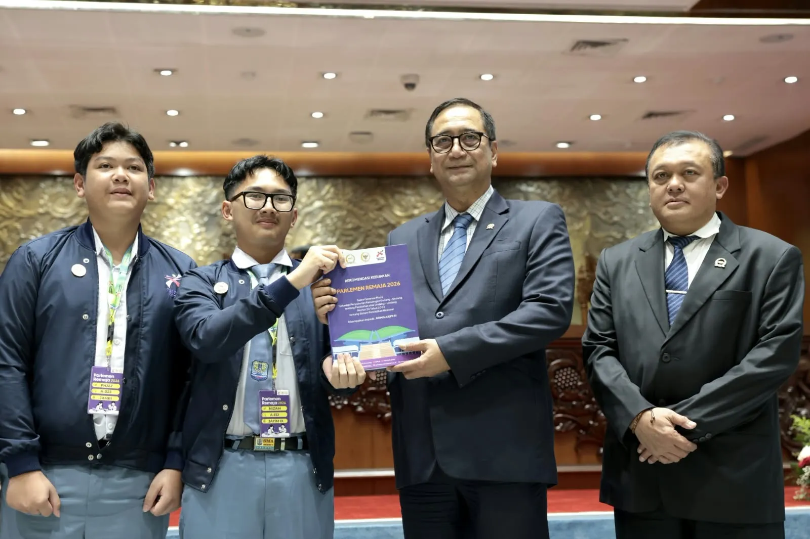 Parlemen Remaja Diusulkan Digelar Dua Hingga Tiga Angkatan Setahun