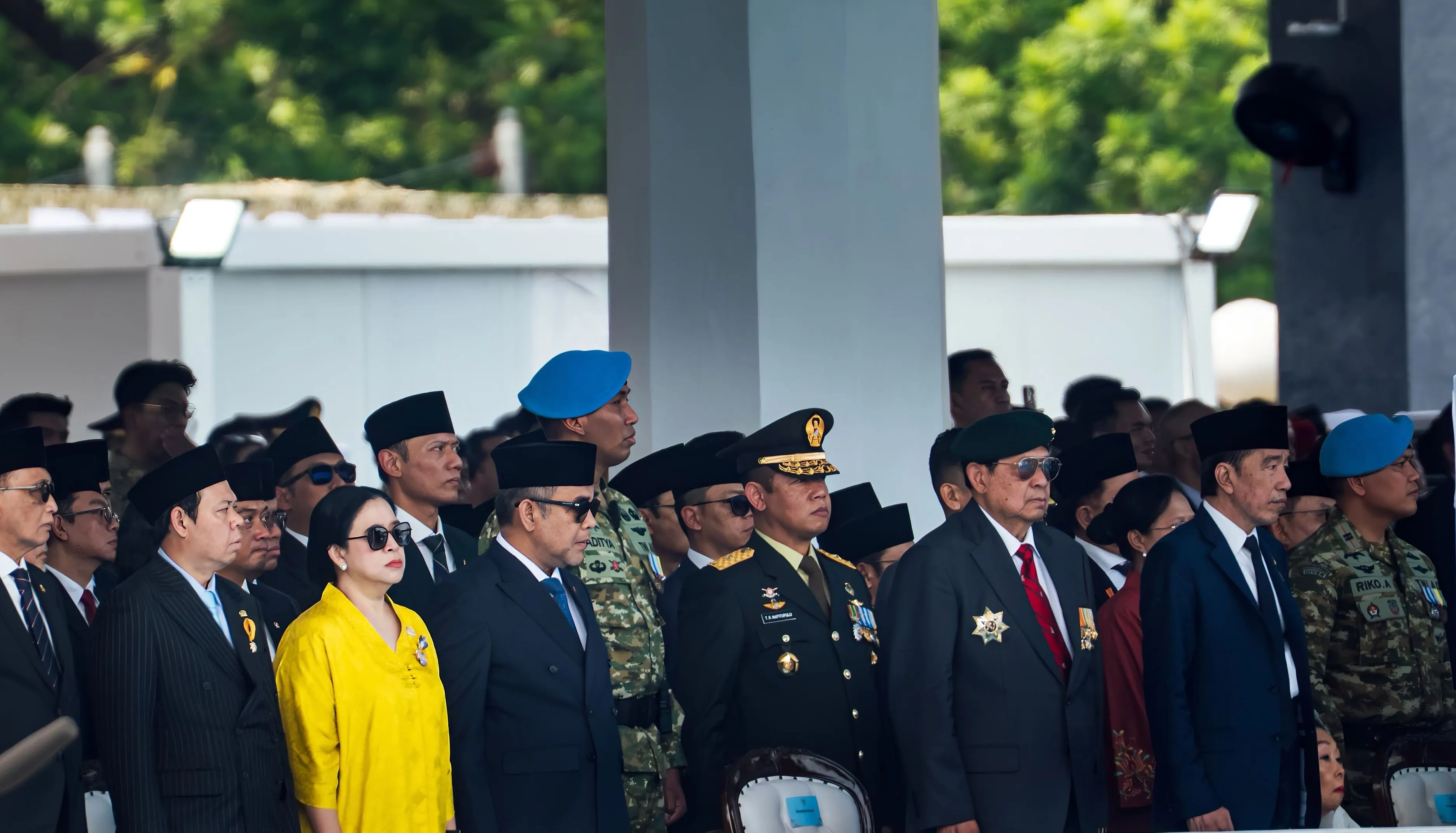 Ketua DPR RI Puan Maharani, Hadiri Upacara lParade HUT kKe-81 TNI DI Lapangan Prima Mabes TNI