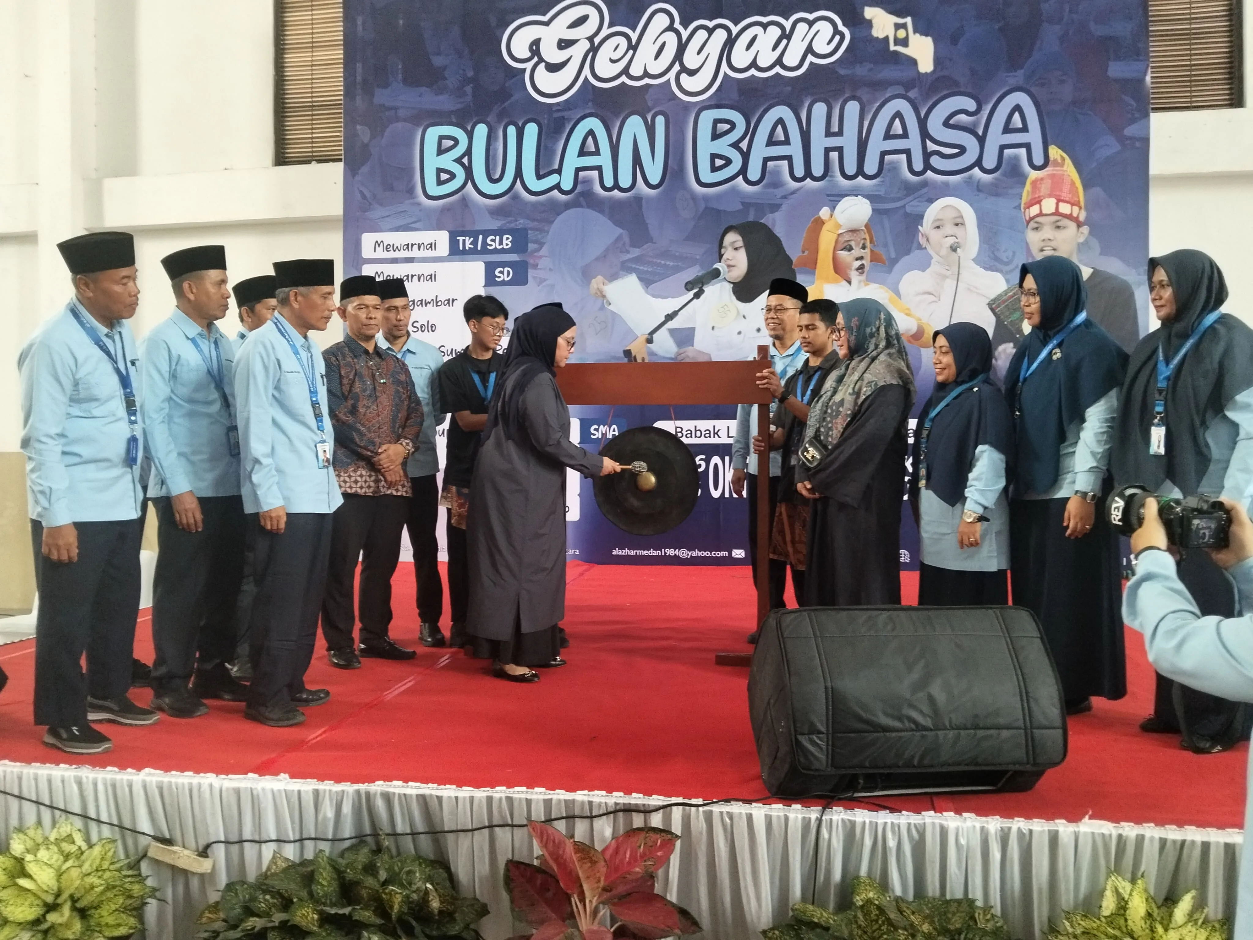 1.477 Peserta Meriahkan Gebyar Bulan Bahasa dan Seni ke-2 Perguruan Al Azhar Medan