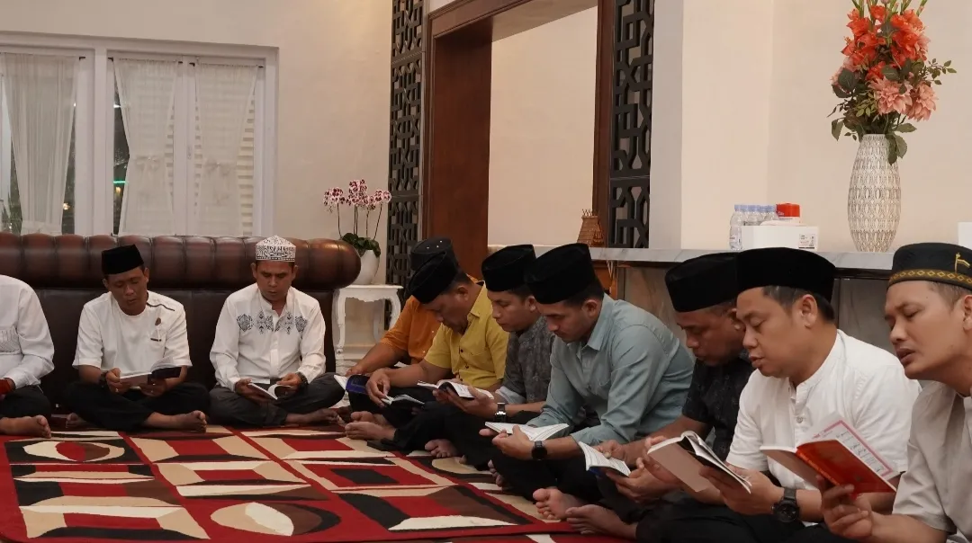 Biro Logistik Polda Sumut Gelar Yasinan dan Santuni Anak Yatim di Panti Asuhan Al -Jamiiatul Washliyah