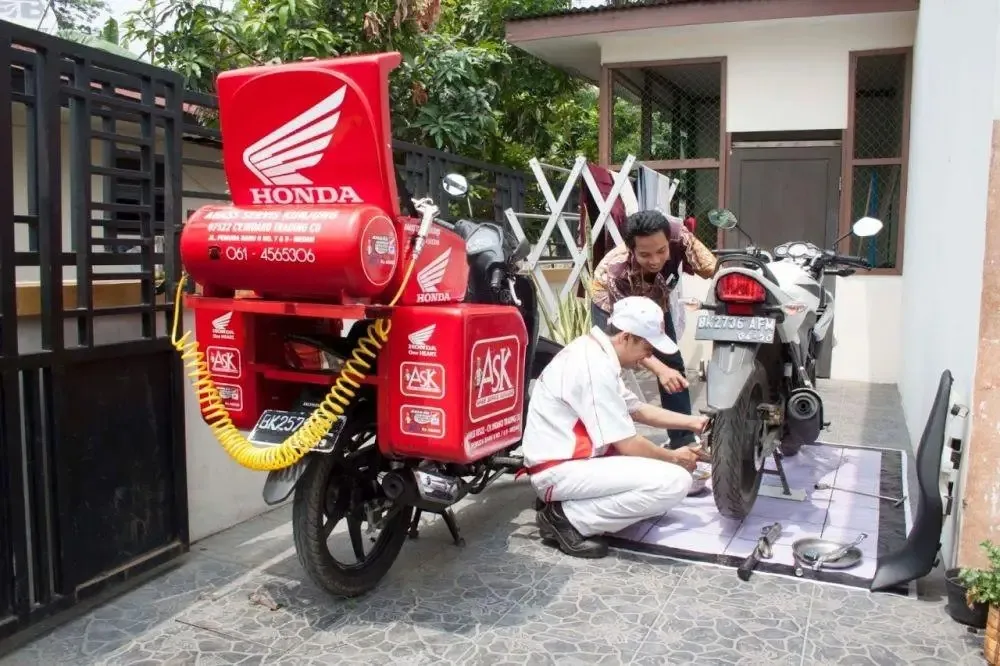 Indako Optimalkan Layanan AHASS Servis Kunjung Di Karo