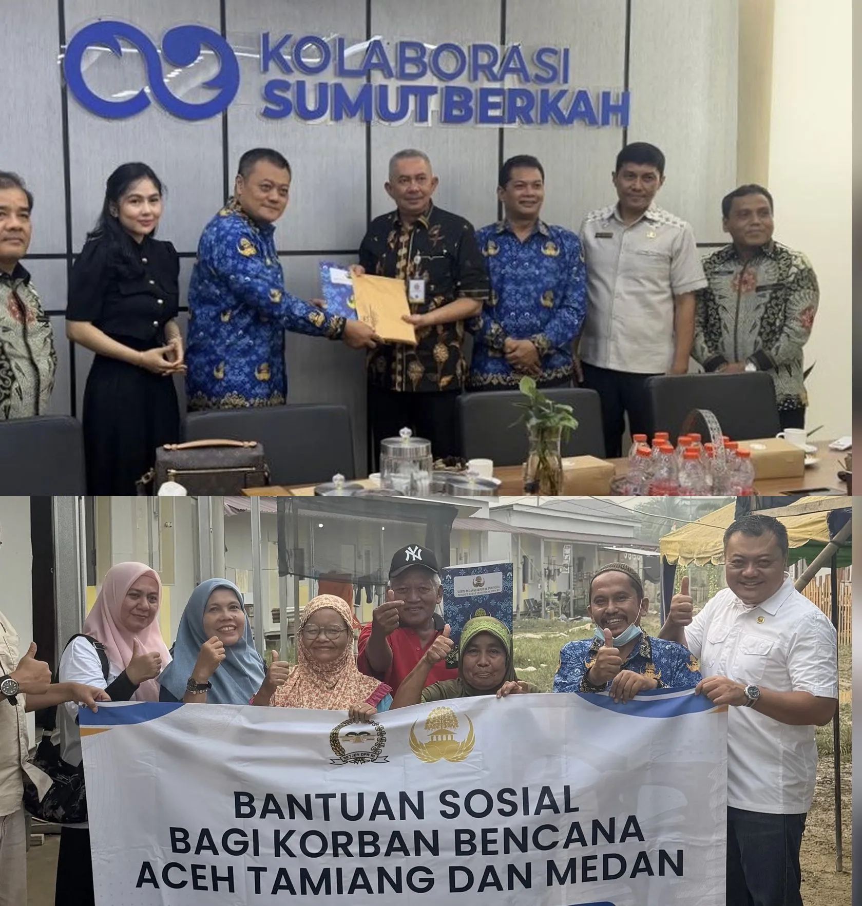 Korpri Setjen DPR Salurkan Bantuan Untuk Korban Banjir Di Aceh Tamiang Dan Sumut