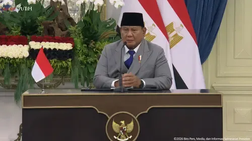 Indonesia-Mesir Jajaki Dana Investasi Bersama untuk Proyek Strategis, Prabowo Dorong Perjanjian Ekonomi