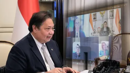 Airlangga Andalkan Ekonomi Digital untuk Kejar Pertumbuhan 6 Persen pada 2027