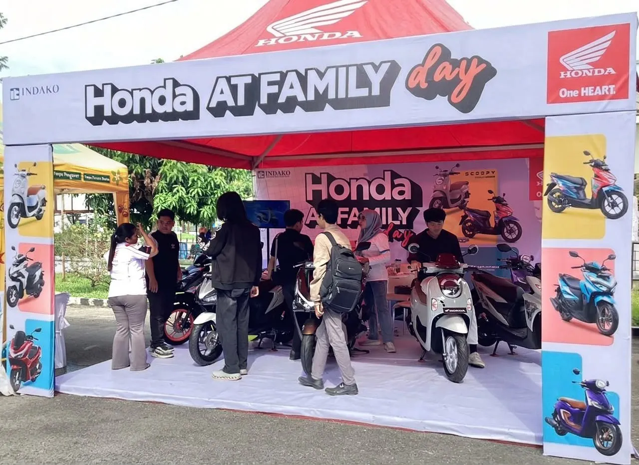 Honda AT Family Day Dekatkan Pilihan Motor Impian Pecintanya
