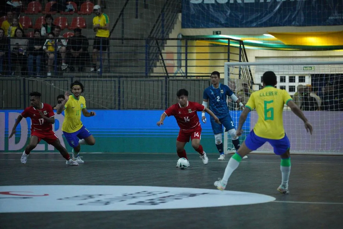 Souto Puas Walau Timnas Futsal Indonesia Dikalahkan Brasil