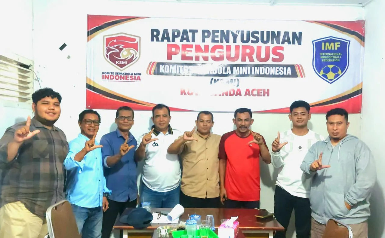 Saifullah Pimpin KSMI Banda Aceh, Siap Majukan Sepakbola Mini