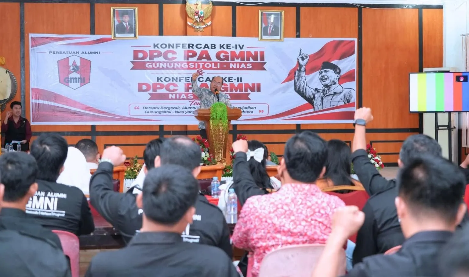 Wali Kota Sowa'a Laoli Hadiri Konfercab DPC PA GMNI Gunungsitoli - Nias dan Nias Utara