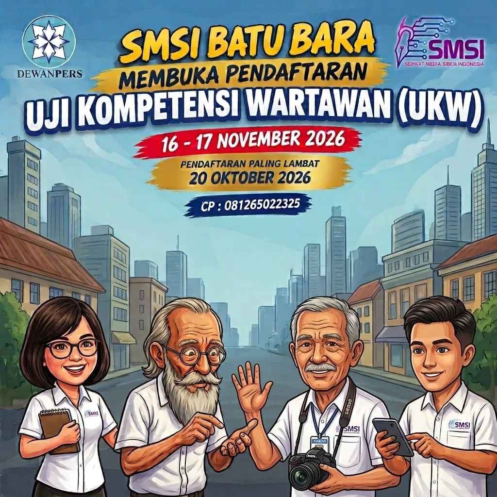 Tingkatkan Kompetensi dan Profesionalisme Wartawan, SMSI Gelar UKW di Batubara
