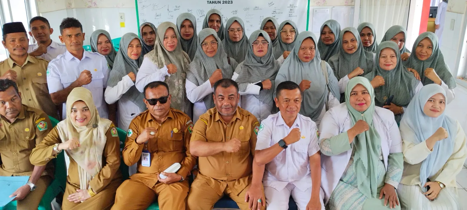Serah Terima Kapus Keumala, Samsul Bahri Tekankan Mutu Pelayanan