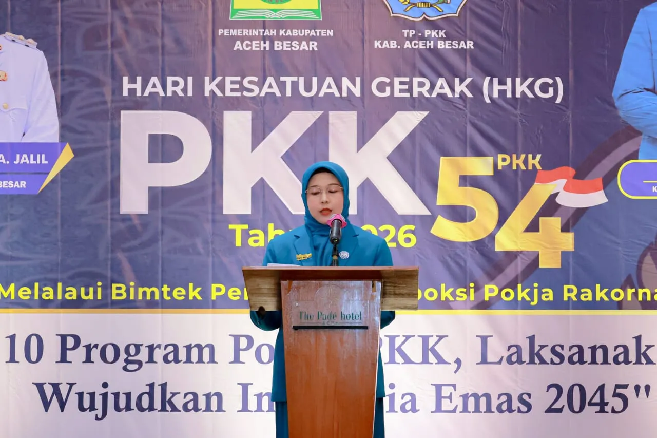 Bupati Aceh Besar Minta Kader PKK Fokus Turunkan Stunting