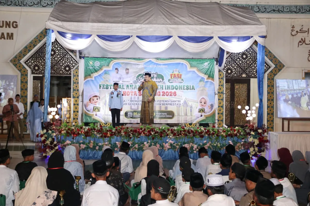 Tutup FASI 2026, Zulkifli Harap Anak-anak Sabang Jadi Generasi Qurani Berakhlak Mulia