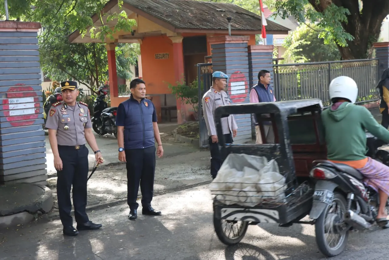 Kapolres Agara Pastikan Strong Point Berjalan Optimal