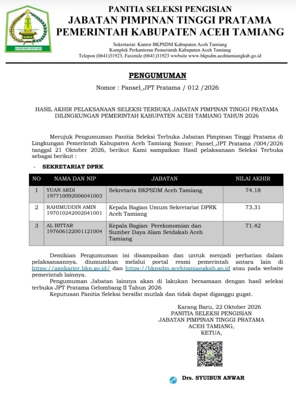 Kado Istimewa Jumat Berkah untuk Rahimuddin Amin