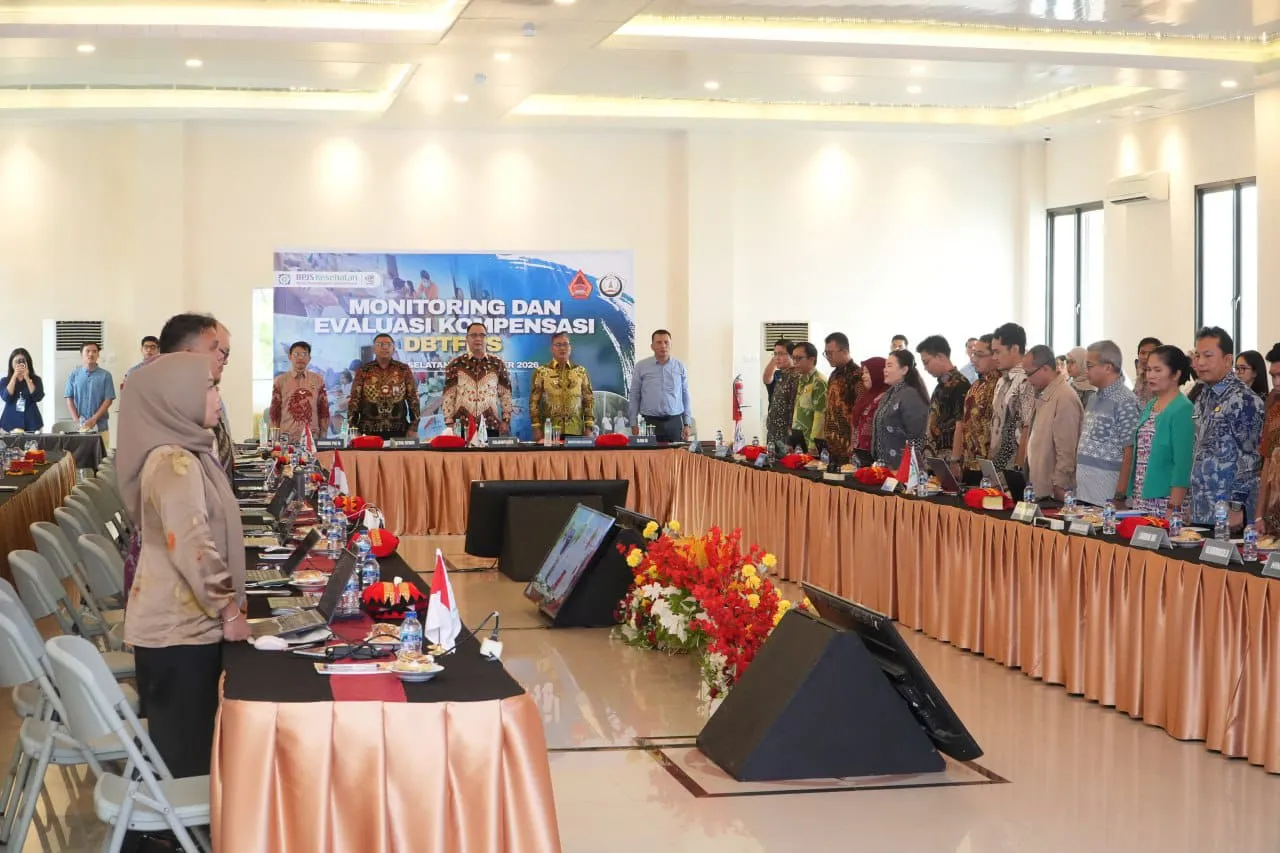 Pemkab Nias Barat Ikuti Monitoring dan Evaluasi Kompensasi DBTFMS 2026