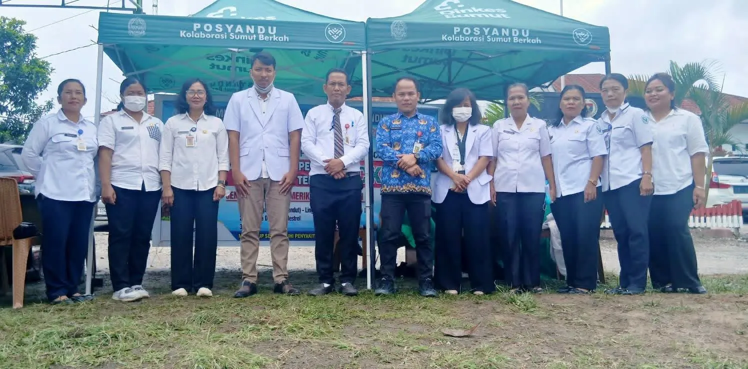 Peringati Hari Sumpah Pemuda, Puskesmas Hutapaung Gelar Cek Kesehatan Gratis