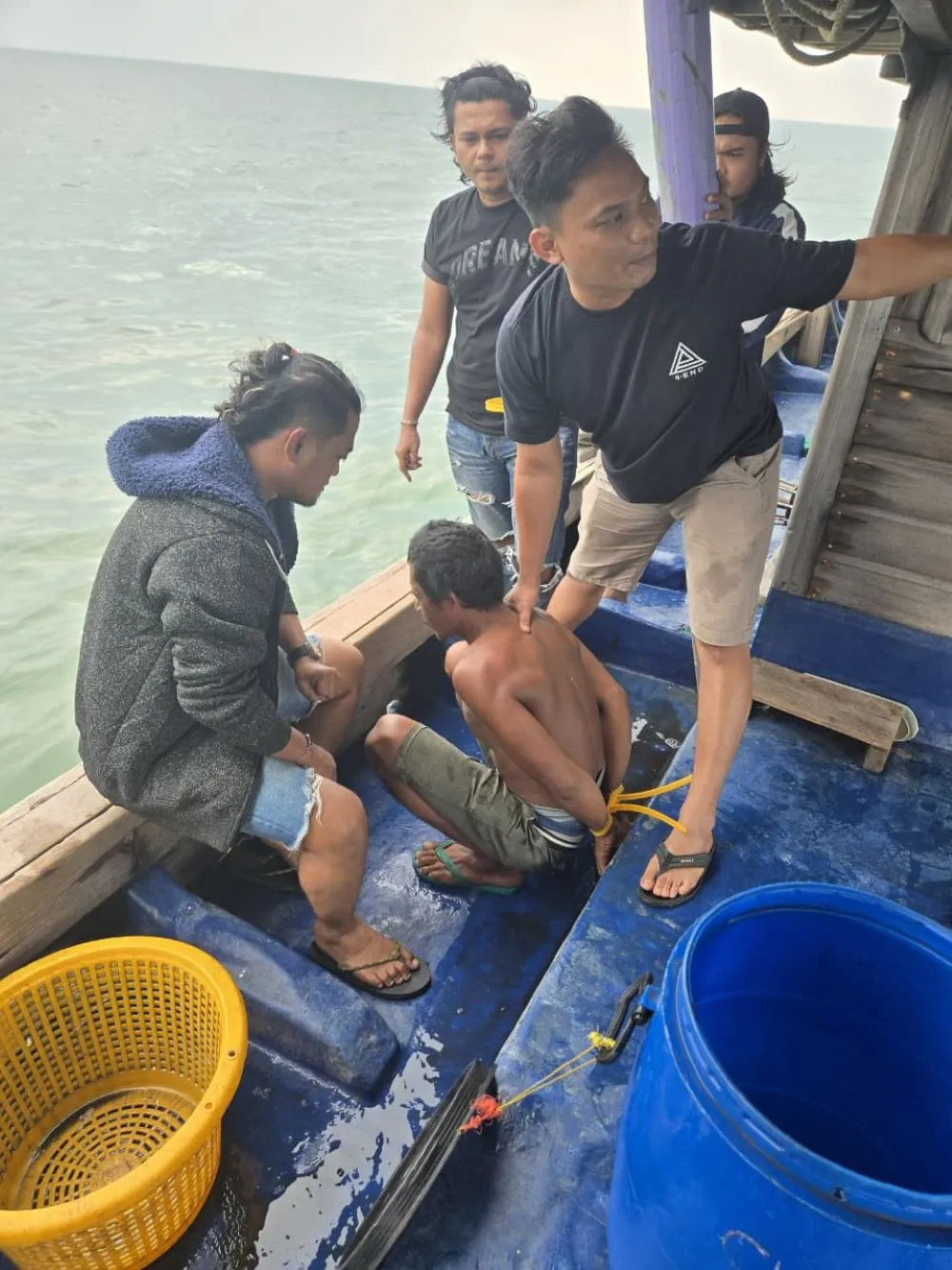 Polres Aceh Tamiang Tangkap Buronan Kasus Penganiayaan Berat di Perairan Riau