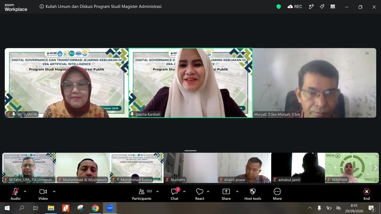 Kuliah Umum Digital Governance di Universitas Malikussaleh