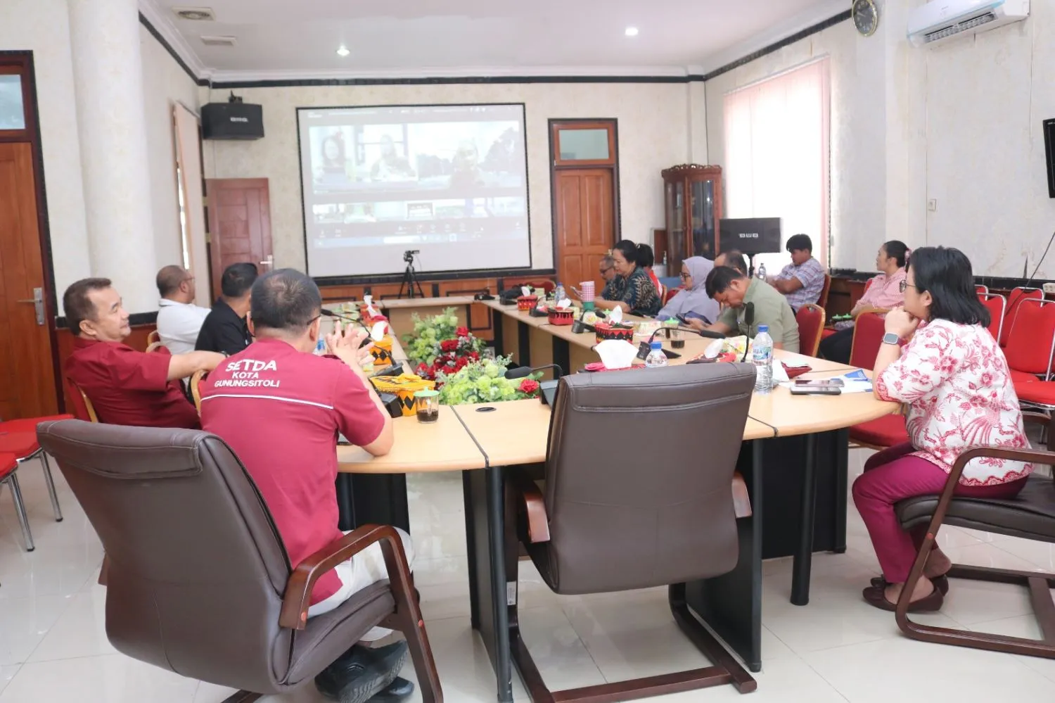 Pemko Gunungsitoli Ikuti Pembahasan Naskah Akademik RUPM Sumatera Utara Tahun 2025–2045