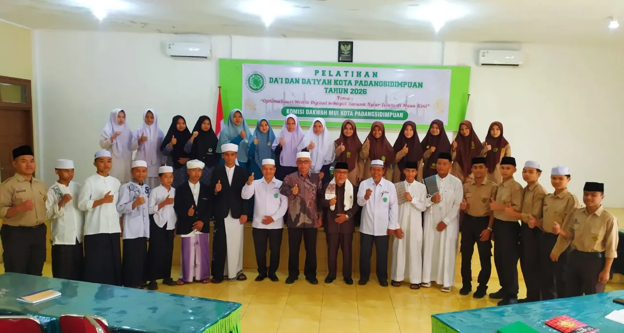 MUI Padangsidimpuan Bekali Generasi Muda Mampu Berdakwah di Era Digital