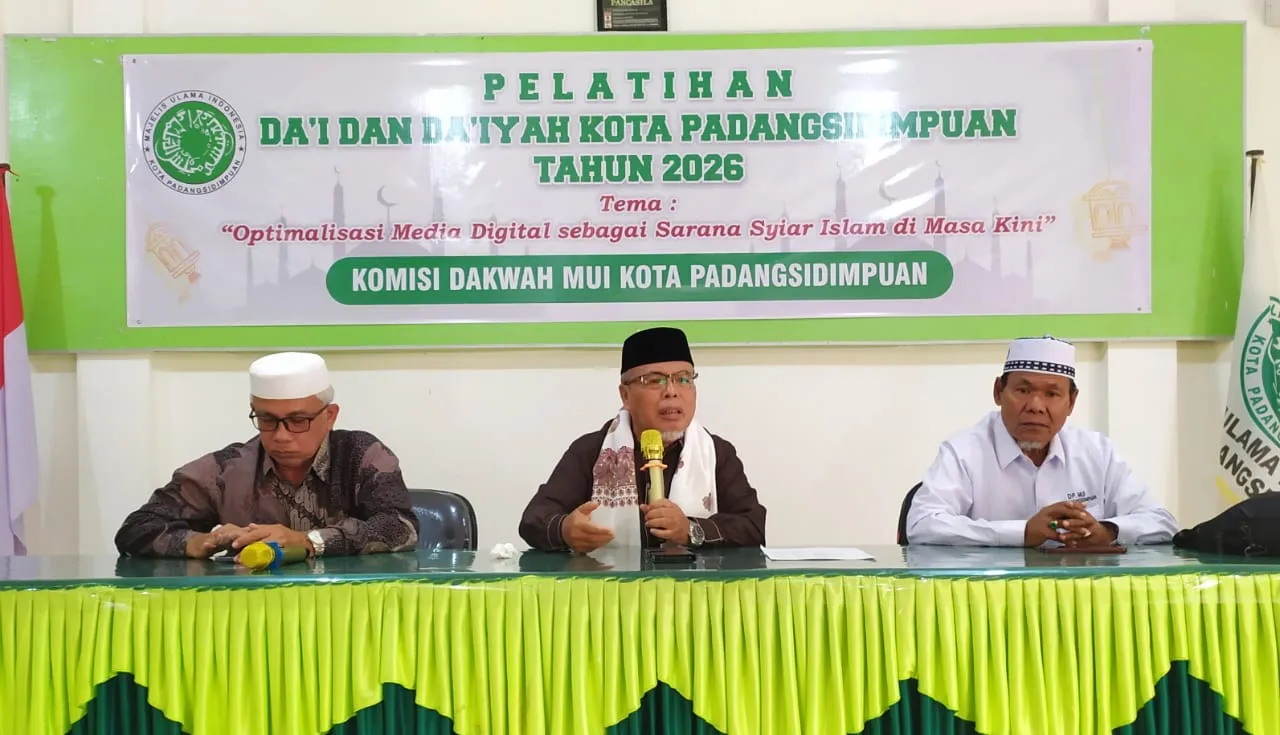 Ketua MUI P. Sidimpuan Ingatkan, Dosa Jariyah Medsos Jadi Beban Akhirat