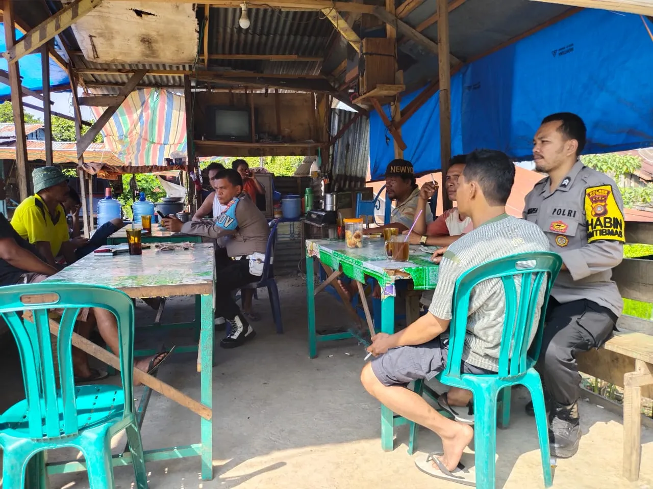 Polsek Babul Makmur Imbau Cegah Karhutla Lewat Sawe Kede Kopi