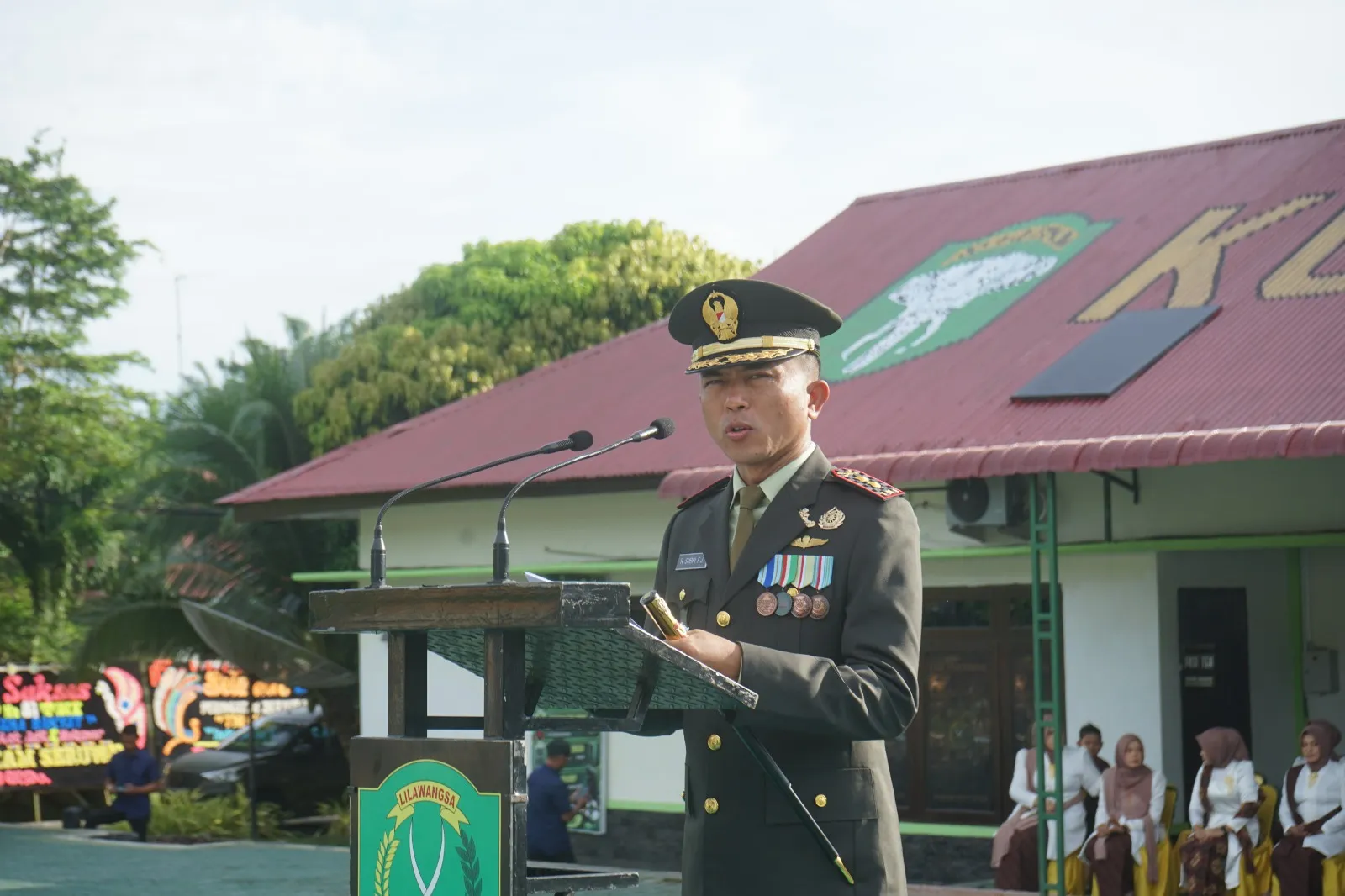 Momentum HUT Ke-81 TNI: Dandim Aceh Tamiang Minta Prajurit Tingkatkan Semangat Pengabdian