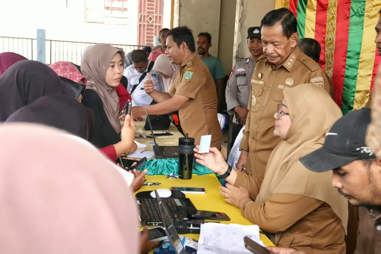 Pantau Aktivasi IKD di Paya Seunara, Wakil Wali Kota Sabang Tekankan Kemudahan Layanan