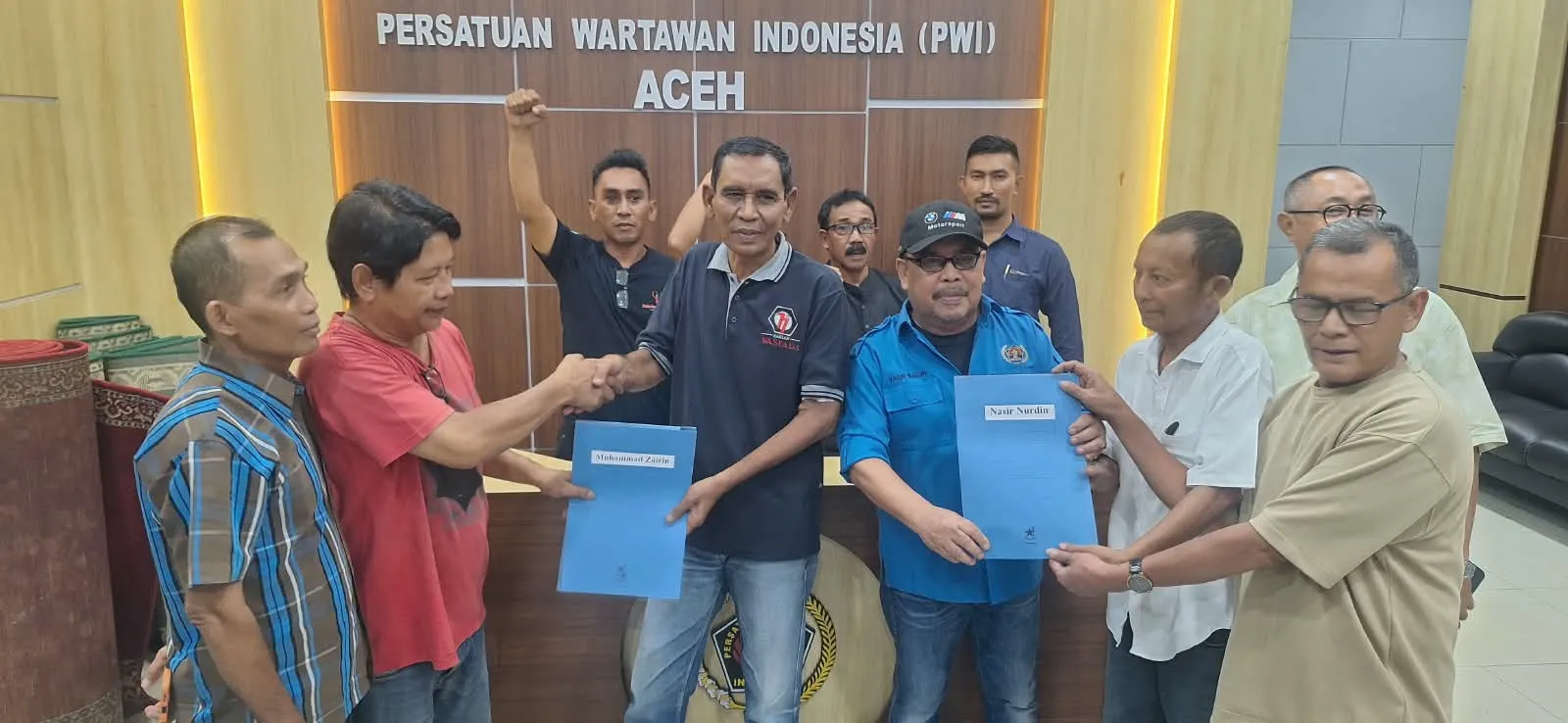 Hari Pertama Pendaftaran, Dua Balon Ketua dan Dua Balon DKP PWI Aceh Mendaftar