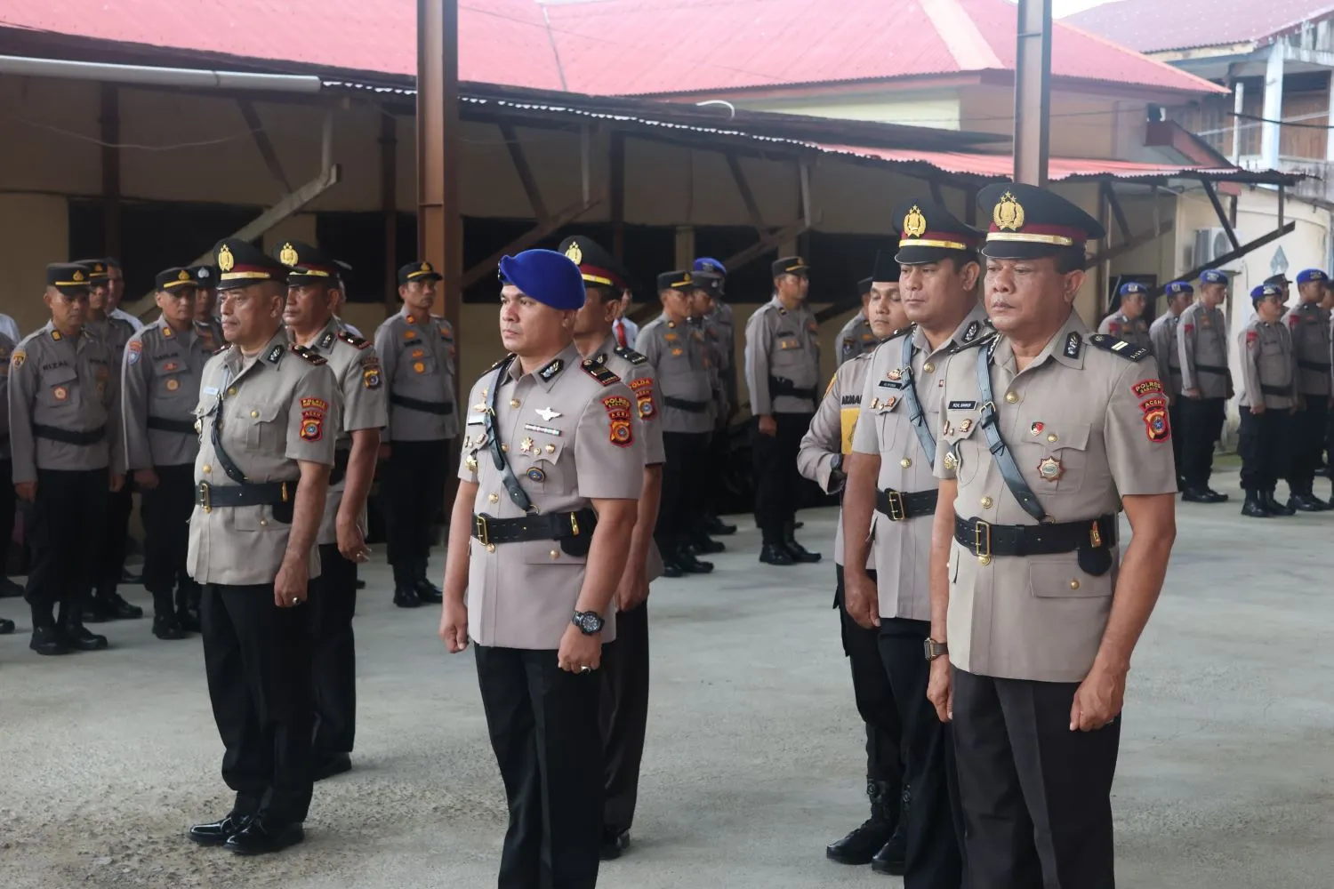 Tiga Pejabat Strategis Polres Sabang Ikut Sertijab