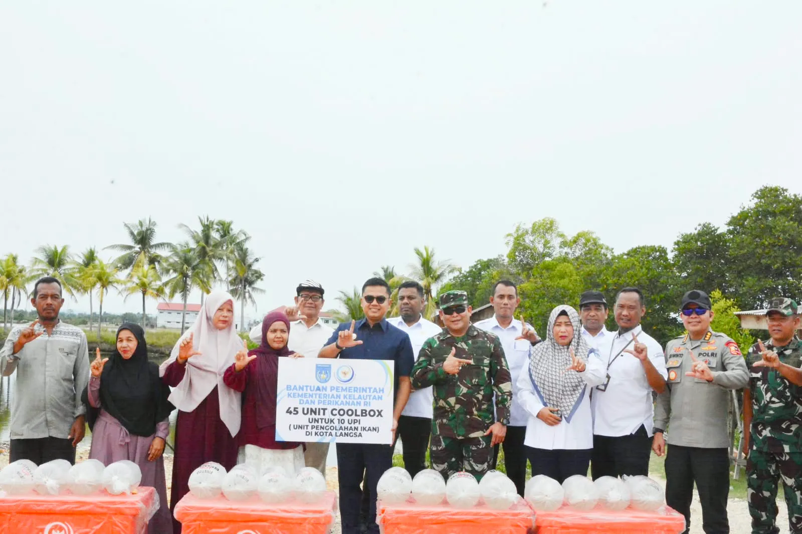 Kolaborasi Satgas PRR, KKP, dan Pemko Langsa, Pulihkan 300 Hektare Tambak Masyarakat Pascabencana