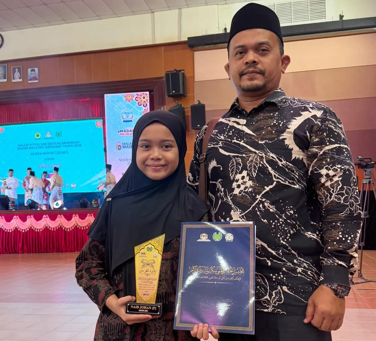 Qariah Cilik Langsa Harumkan Indonesia di Kancah Internasional, Raih Juara 2 MTQ MIISRA Malaysia