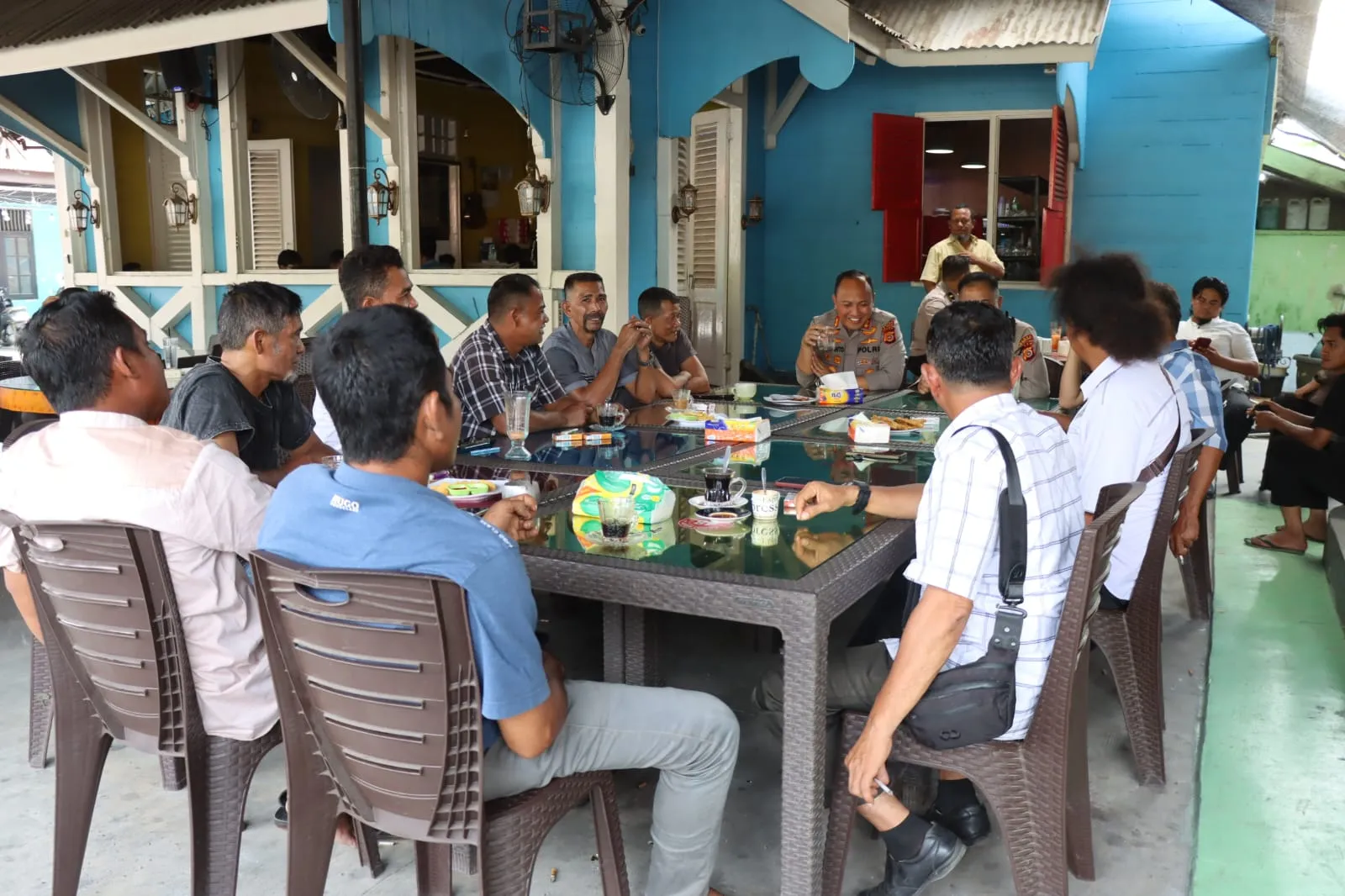 Perkuat Kebersamaan, Kapolres Agara Silaturahmi dengan KPA