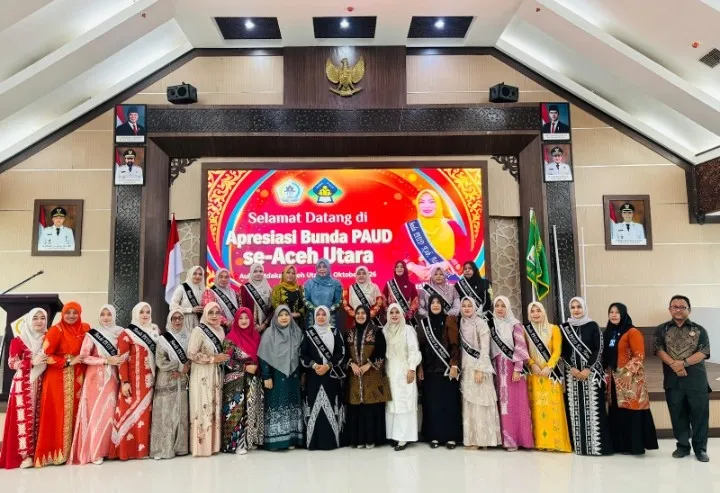 Bunda PAUD Aceh Utara Apresiasi Kinerja Gampong dan Kecamatan