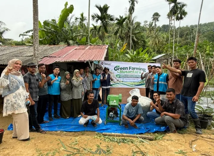 PLN Nusantara Power UP Arun Dorong Kemandirian Peternak dengan Pelatihan Olah Limbah Hijauan Menjadi Pakan Silase